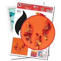Papier + Ideen: Quilling Template, Flames - Art Quilling