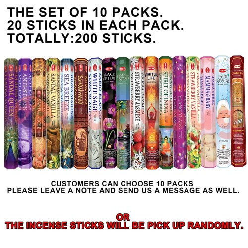 Up to 480 Sticks Incense Stick Scents Hem Hexagon Meditation Aroma Fragrance - Picture 5 of 212