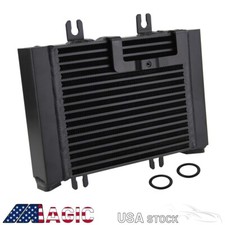 Oil Cooler Upgrade Aluminum Drop-in Fitment For Nissan R35 GT-R 2009-2019 Black