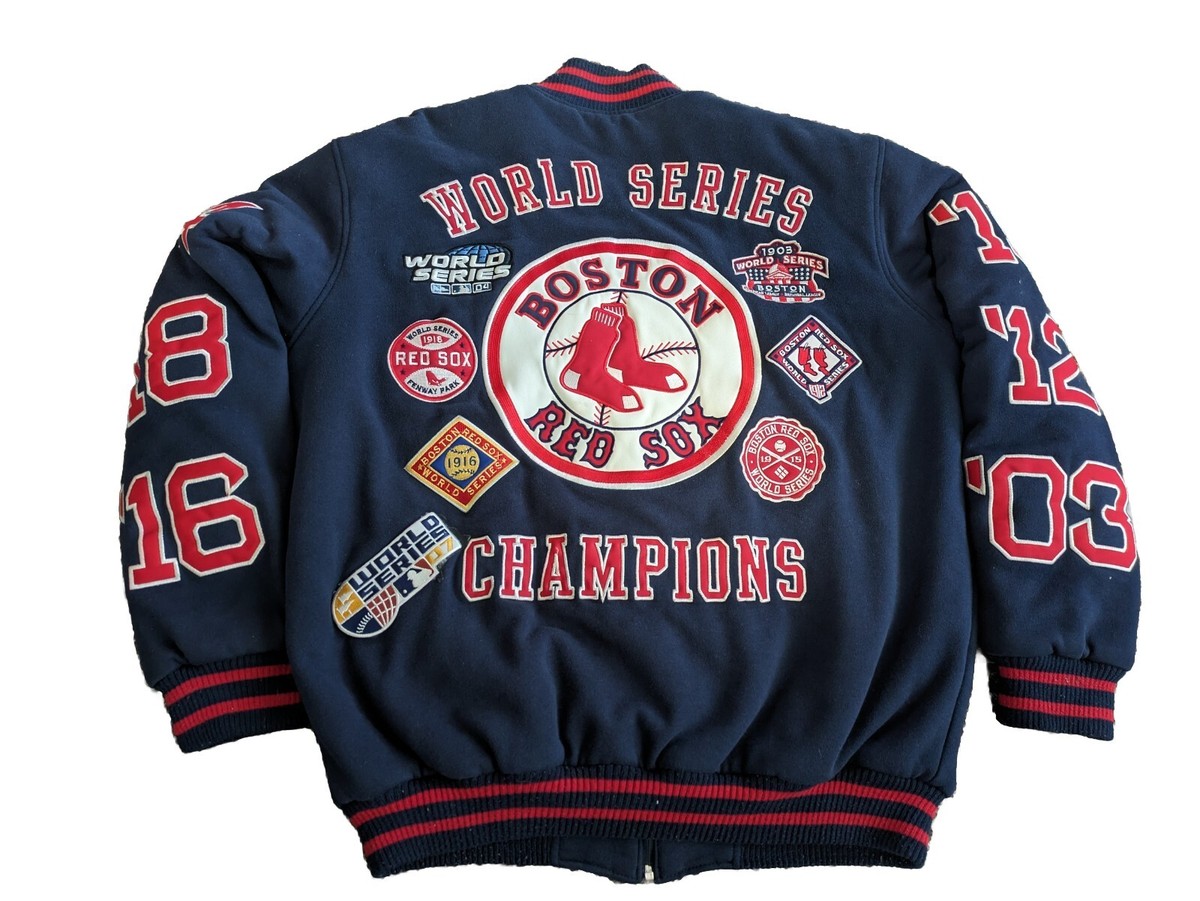 MLB - 1970s MLB- BOS RED SOX  チームジャケット　Size 14 Vintage Boston Red Soxs World Series Jacket L | eBay