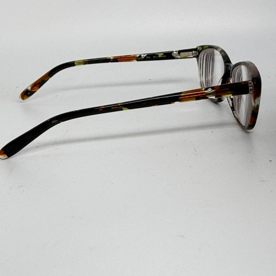 Monturas de anteojos VERA WANG Crystal PA borde completo ojo de gato 51-17-140 H20071 Foto 4 de 4