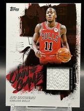 Topps 2025 Own the Game Ayo Dosunmu #OTGA-AD Game Used Chicago Bulls