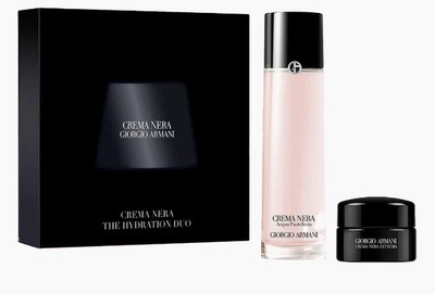 Giorgio Armani Set Crema Nera Acqua Pantelleria 5oz  + Entrema Supreme Cream 0.5
