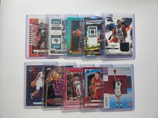 10 CARD PATCH & NUMBERED LOT! MUST SEE! NFL & NBA!!