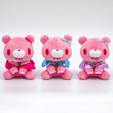 Chax GP Gloomy the Naughty Grizzly Plush Doll magical prism variation Set of 3