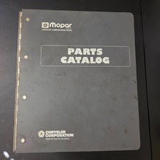 1995 Mopar Passenger Car Parts List Catalog Spirit Acclaim Neon Lebaron Stratus