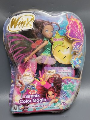 Winx Club doll Sirenix Color Magic Layla - Damaged Box
