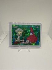 Topps Chrome SpongeBob SquarePants “Firmly Grasp It” Green /99