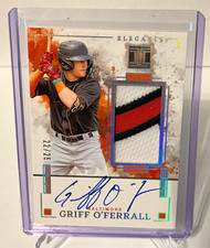 2025 Panini Impeccable - Elégance  Griff O’Ferrall On Card Auto Patch Silver /25