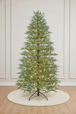 My Texas Home House Cypress Fir Artificial Christmas Tree 12ft Prelit Hearth Fir