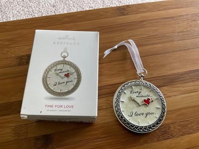 2018 Hallmark Keepsake  TIME FOR LOVE Watch Every Minute I Love You