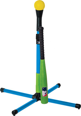 Batting Tee T-Ball Baseball Training Youth Trainer Bat Set Hitting Adjustable US