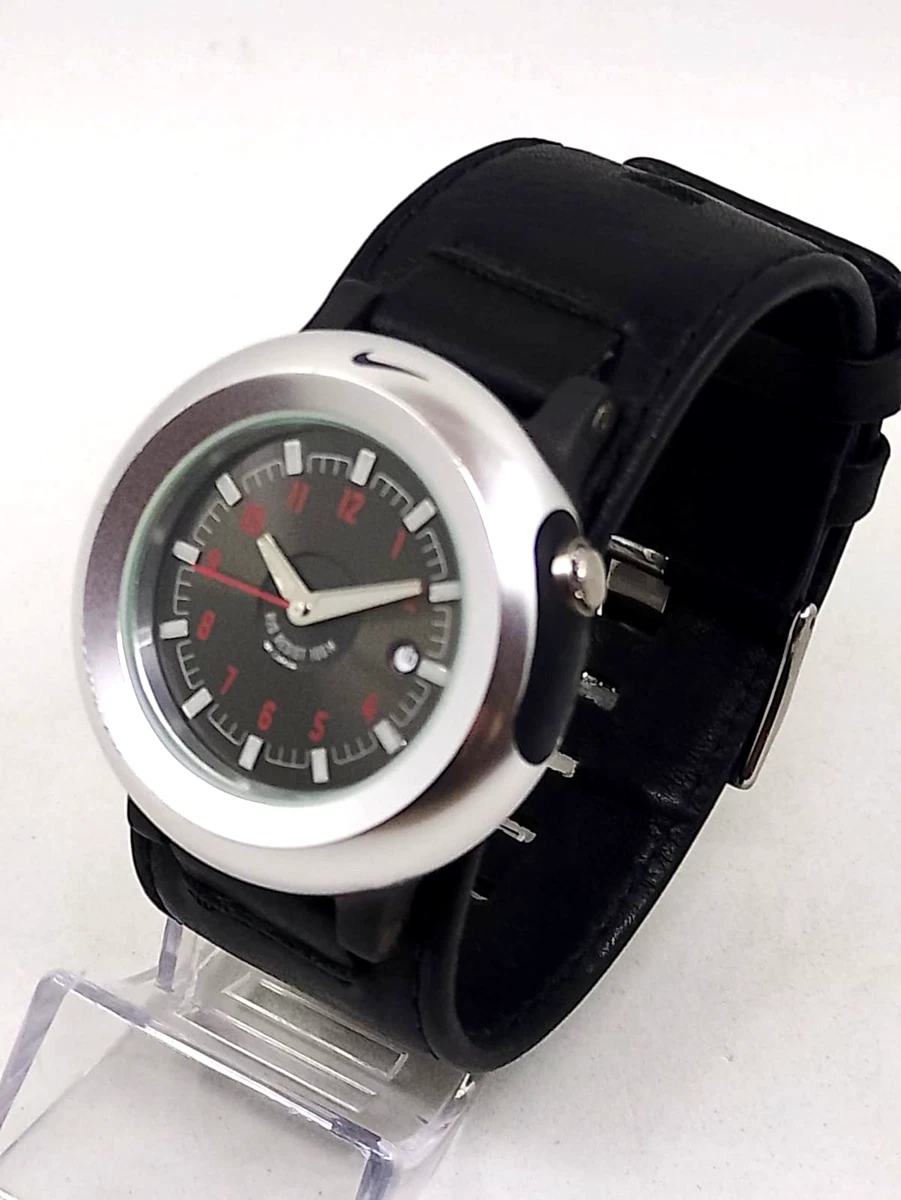 OROLOGIO UOMO ACCIAIO PELLE PU POLSO MODERNO