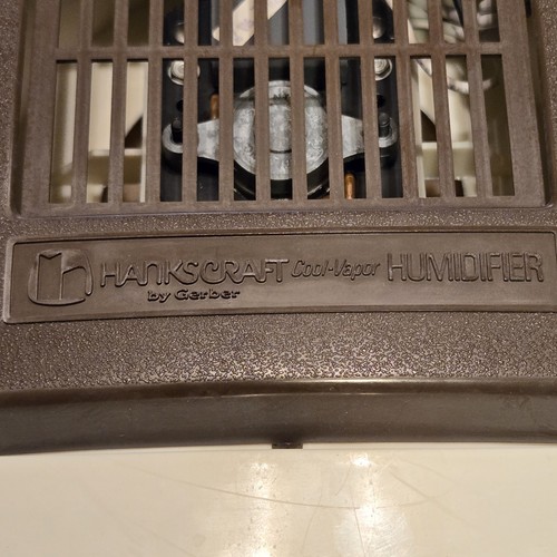 Vintage Hankscraft Cool-Vapor Humidifier By Gerber USA #3972 Brown No Filter - Picture 4 of 4
