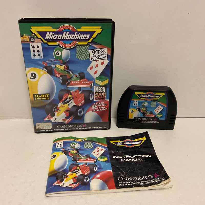 Micro Machines Sega Mega Drive - Free Post