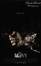 Mark Rolston Autographed Saw VI Dan Erickson 11x17 Poster