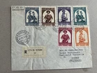 B) Vatican envelope FDC 1956 Pontifical Swiss Guard