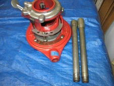 RIDGID  65 R   TC RIDGID 1" TO 2" PIPE THREADER  NEW DIES With Handles 65-R  #3