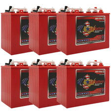U.S. Battery US12VRX XC2 12V 155Ah Deep Cycle GC12 Battery | Pack of 6 USA Made