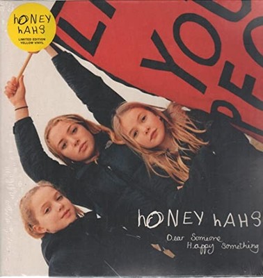 HONEY HAHS - DEAR SOMEONE HAPPY SOMETHING - Vinyl Record 12 RECORD  - E3447z