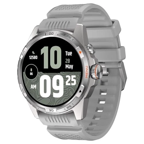 Mobvoi Ticwatch Atlas Smartwatch Wear OS by Google Android Gray - Image 2 of 4