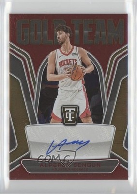 2024-25 Panini Totally Certified Mirror Red /49 Alperen Sengun #GTS-SEN Auto k2z