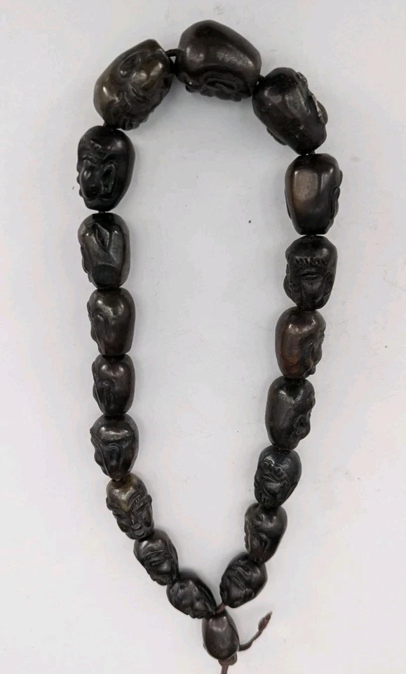 Eighteen Arhats Buddha beads Rosary Prayer beads necklace , Very Good Condition - Image 2 of 4