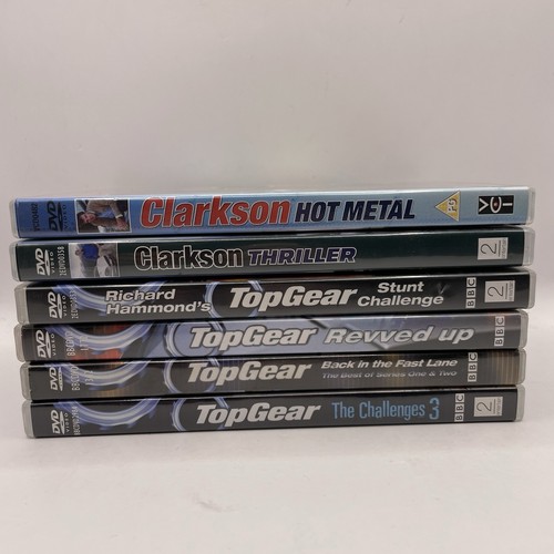 Top Gear DVD Bundle x6 Jeremy Clarkson Richard Hammond James May -Region 2