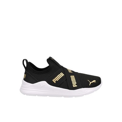 PUMA Wired Run Summer Slip On  Youth Girls Size 12.5 M Sneakers Casual Shoes 383