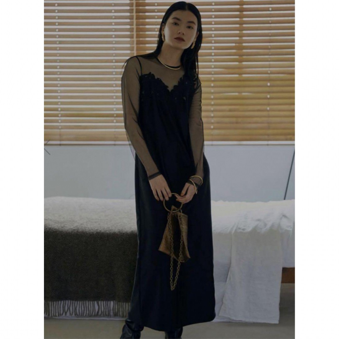 UND RENEE CUTWORK DRESS Ameri VINTAGE - image 1