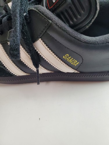 Adidas Samba Classic Black leather Size 8 Men's Soccer - Picture 5 of 15