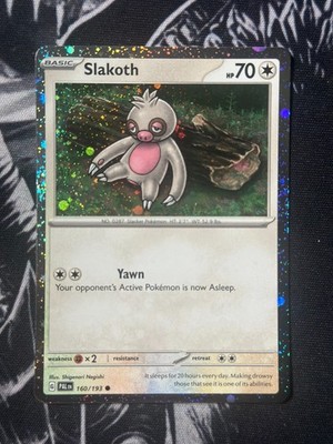 Slakoth (Cosmos Holo) 160/193 from Triple Whammy Tin