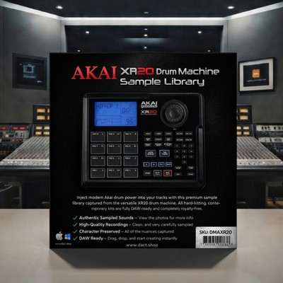 Akai XR20 Drum Machine Sample Library | eBay