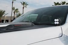 M&R kit compatible with - 2019-2024 RAM 1500 Rebel Hood Mount/Ditch Lights - PRO