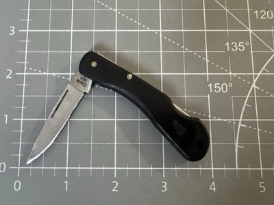 1998 CASE XX 059L SS Lightweight Synthetic Mini Blackhorn Folding Knife - Image 1 of 4