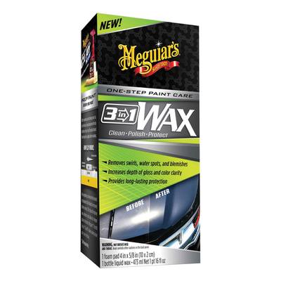 #ad Meguiar#x27;s MIR.G191016 Meguiars G191016 3 in 1 Wax 16 oz Bottle Gloss Shine O $29.50