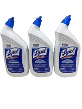 Lysol 74278 Professional Disinfectant Toilet Bowl Cleaner 3 Pack, 32 Oz Bottles