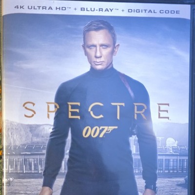 MGM Spectre 007 James Bond 4K UHD Blu-ray w/Digital Copy Sam Mendes PG-13