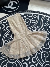 Red Valentino Sleeveless Dress Beige
