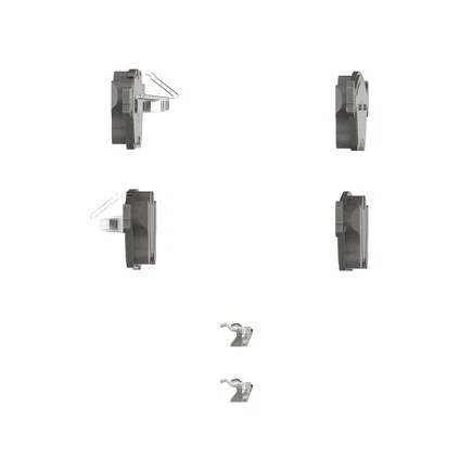 Almohadilla de disco de cerámica premium Wagner OEX1123 Foto 2 de 4