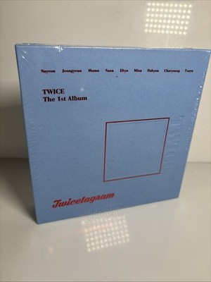 TWICE 1st Album Twicetagram C Ver. CD+108p Booklet+Cover Sticker+3p P.Card+Gift