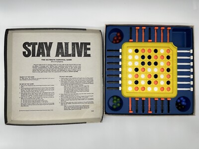 ステイアライブ cm3dmju Stay Alive 1978 Vintage Board Game 100% Complete and All Original