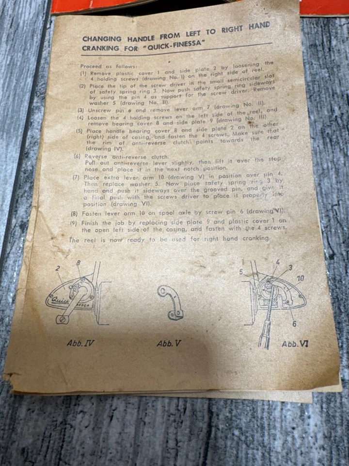 Molinete giratório vintage Dam Berlin Quick Finessa pesca. Feito em W Alemanha 280 - Imagem 2 de 4