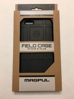 Magpul Field Case For Apple iPhone 6+/6S+ Semi Rigid, Black, Made In The USA