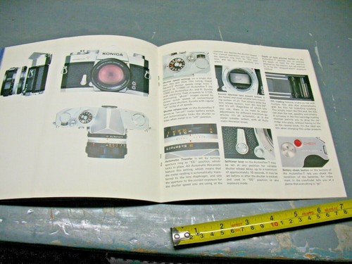 KONICA AUTOREFLEX T CAMERA BROCHURE 1970 PRINTED IN JAPAN - Picture 6 of 8