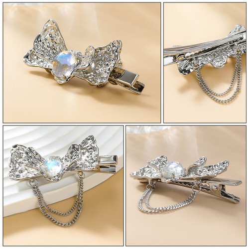 Hair Clip Accessories Miss Bow Decorative Clips Duckbilled for Girl - Picture 6 of 12