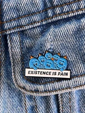 Rick and Morty - Mr. Meeseeks - Enamel Pin / Badge - Excellent Condition