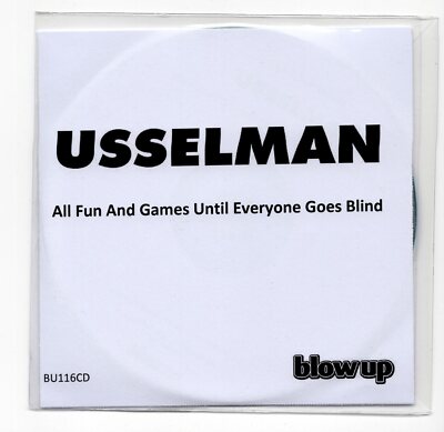 (IW36) Usselman, All Fun & Games Until Everyone Goes Blind - 2018 DJ CD