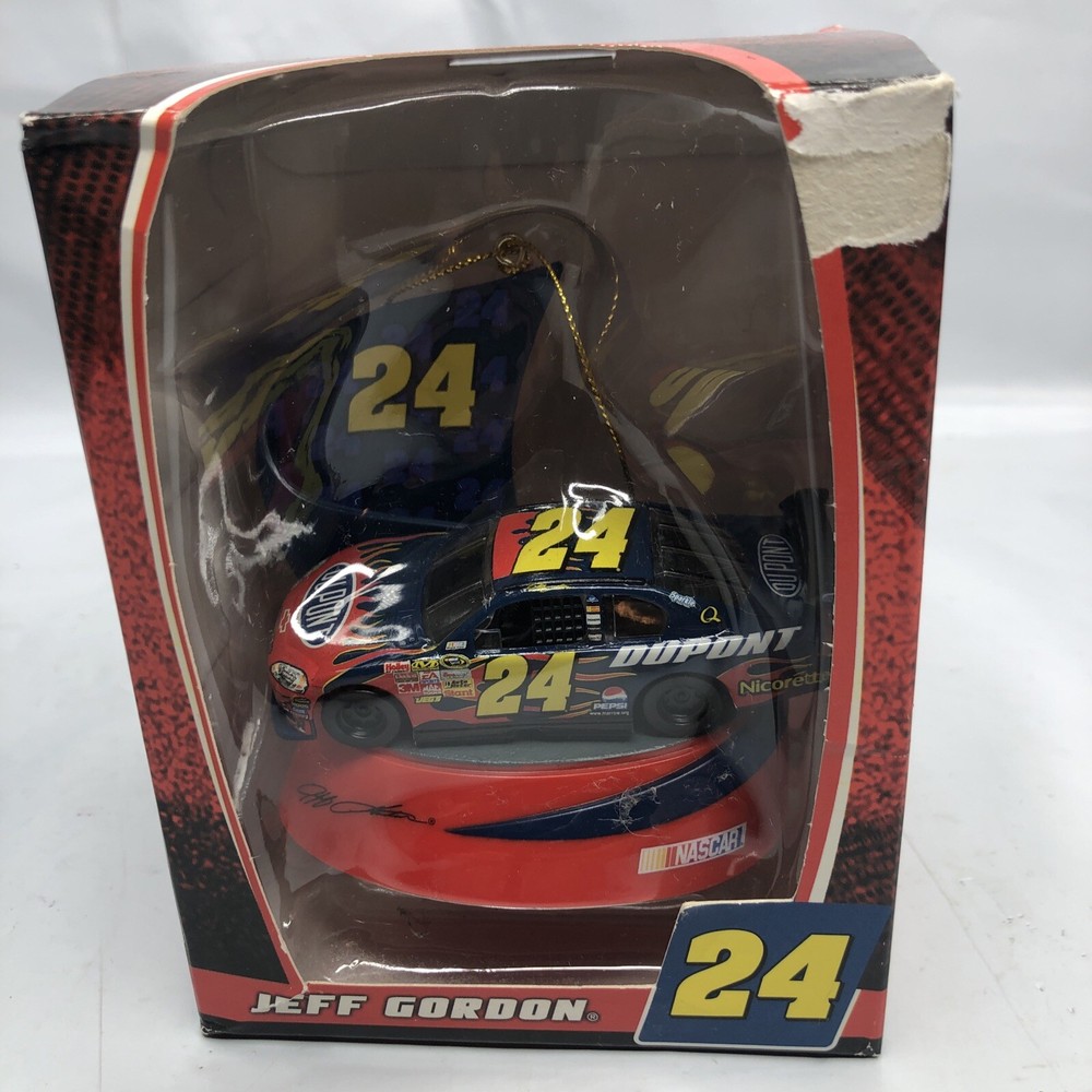 2008 Jeff Gordon #24 NASCAR Collectible Race Car Ornaments