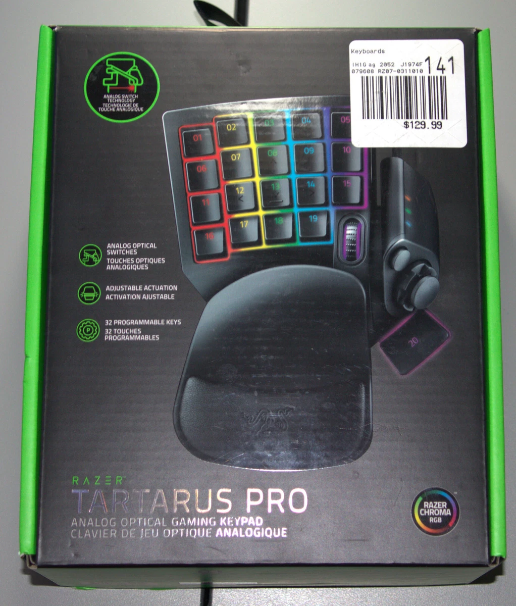 Razer Tartarus Pro (RZ07-03110100-R3U1) 32 Programmable Switches